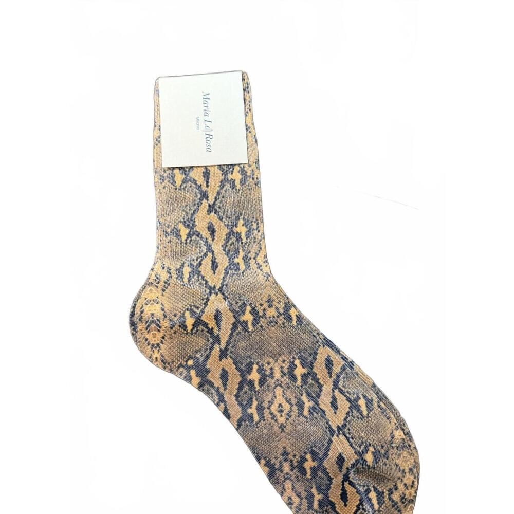 NEW MARIA LA ROSA savage socks in orange